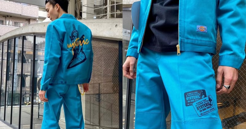 Hysteric Glamour x Dickies 最新聯名「Guitar Girl」系列套裝正式登場