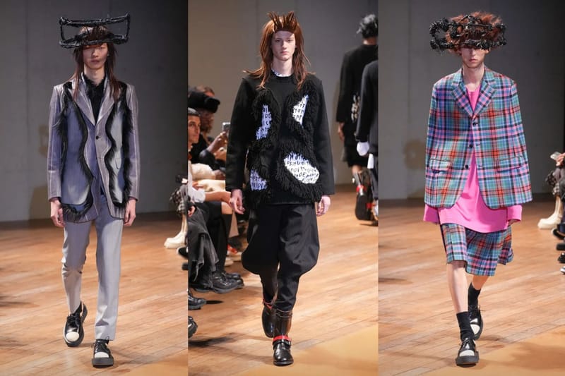 COMME des GARÇONS HOMME PLUS 2023 秋冬系列定睛於「解構」和「重建