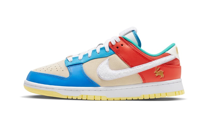 Nike Dunk Low 最新「兔年」主題鞋款「Year of the Rabbit」官方圖輯