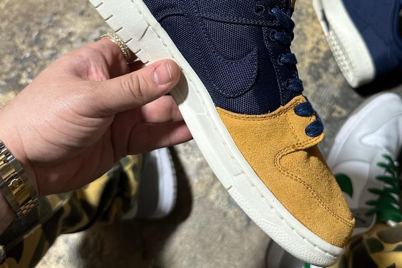 Nike SB Dunk Low Pro 最新配色「Wheat/Navy」率先曝光| Hypebeast