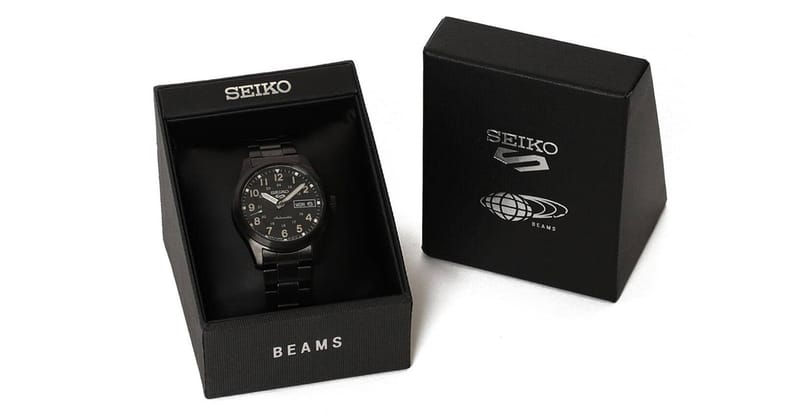 Seiko 5 Sports x BEAMS 全新聯乘錶款正式發佈| Hypebeast