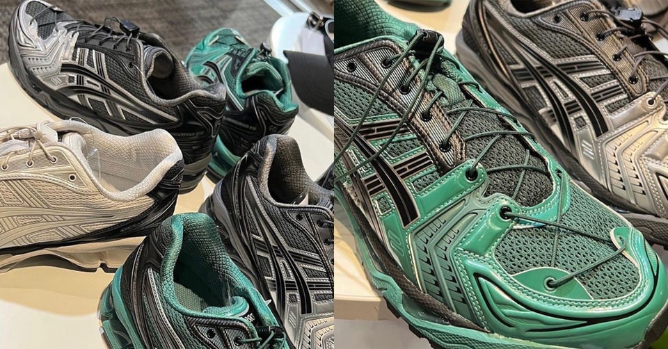 UNAFFECTED x ASICS GELKAYANO 14 最新聯名鞋款率先曝光