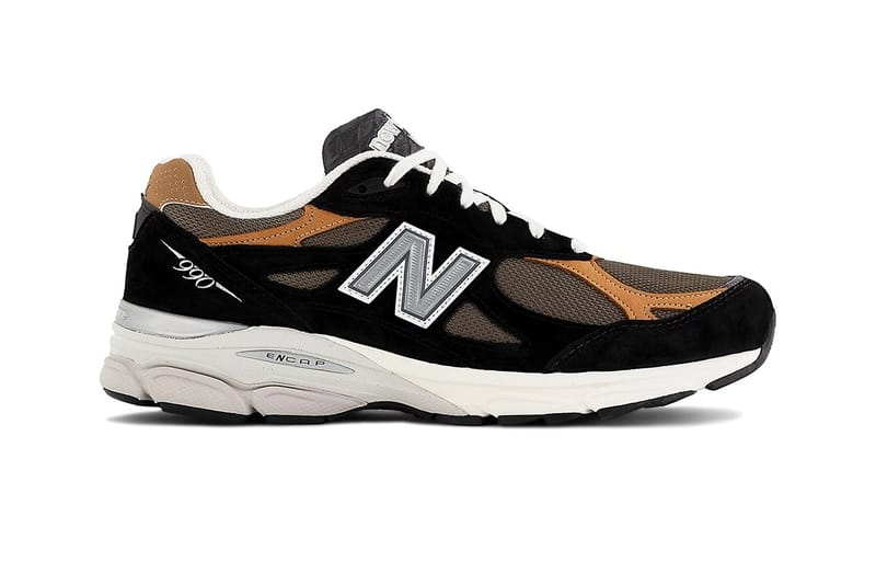 率先近賞New Balance 990v3 MADE in USA 全新配色「Black/Tan