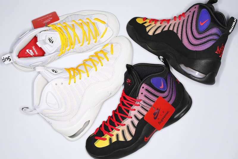 Supreme x Nike 全新Air Bakin 聯名籃球鞋系列正式發布| Hypebeast