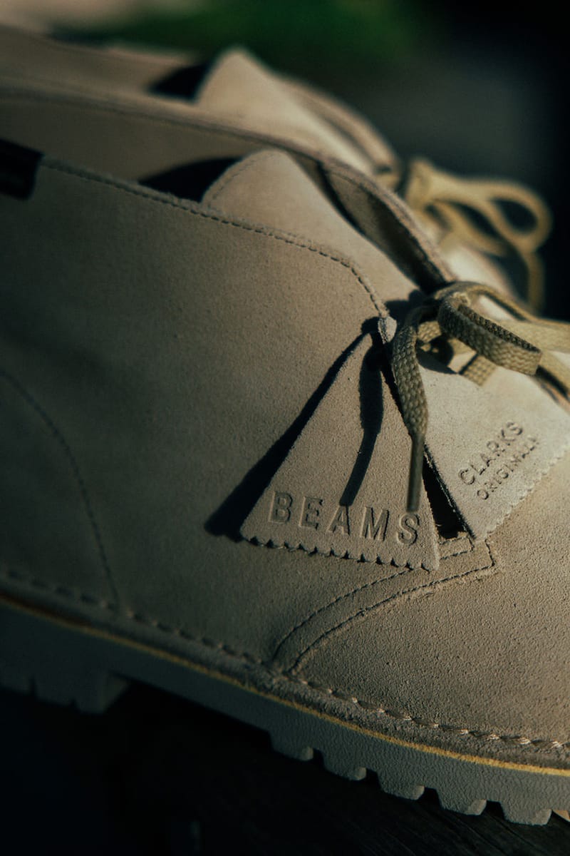 BEAMS x Clarks Originals Desert Rock 全新聯名鞋款發佈| Hypebeast