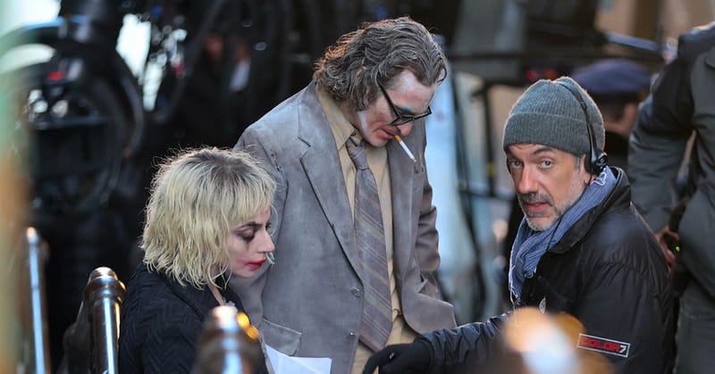 Joaquin Phoenix、Lady Gaga 主演《小丑 Joker: Folie à Deux》最新合體片場照曝光 | Hypebeast