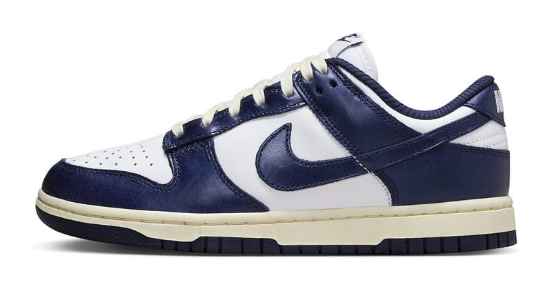 Nike Dunk Low 最新配色「Vintage Navy」率先曝光| Hypebeast