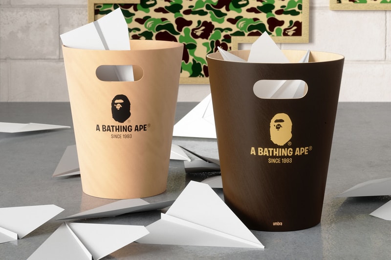 居家潮流方案:BAPE 木製垃圾桶 | CLAY INTERIOR DESIGN 香港室內設計 | 香港裝修工程