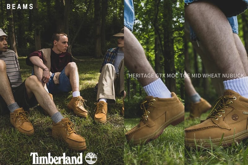 Timberland x BEAMS 最新定製「MOC TOE」鞋款正式登場| Hypebeast