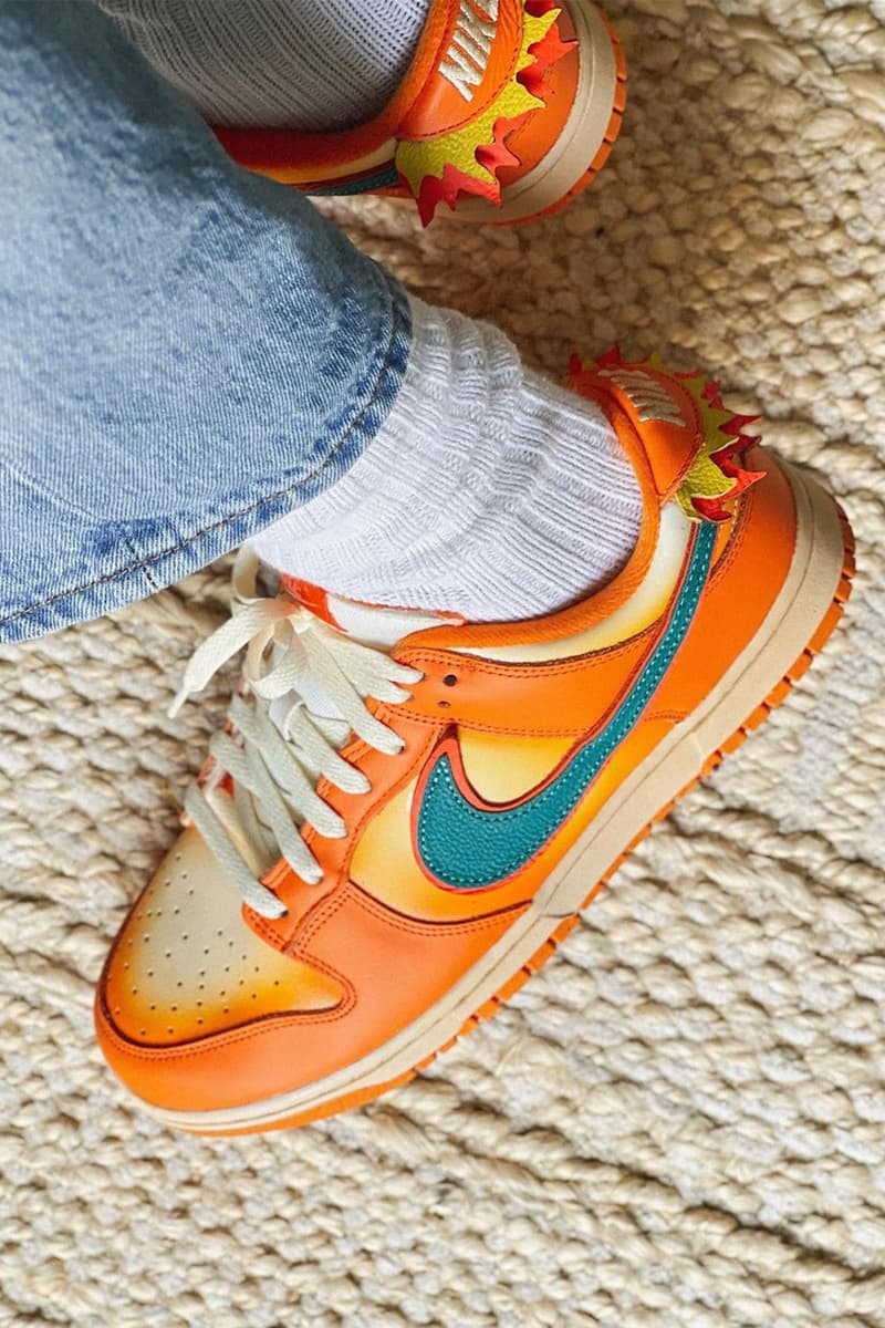 設計師打造 Nike Dunk Low 全新「噴火龍 Charizard」主題定製配色 | Hypebeast