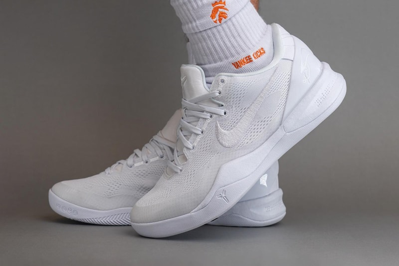 率先上腳Nike Kobe 8 Protro 最新配色「Triple White」 | Hypebeast