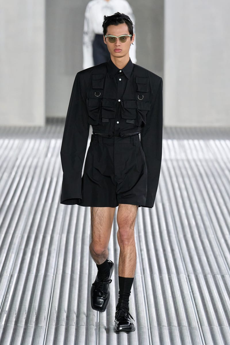 Raf Simons Miuccia Prada Prada 2024 Fluid Form   Prada Spring Summer 2024 Mens Fluid Form Milan Fashion Week Raf Simons Miuccia 6 