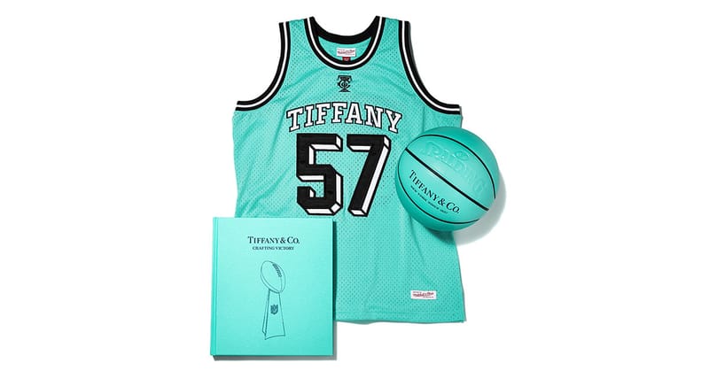 Tiffany & Co. x Mitchell & Ness x Spalding 聯名系列球衣發佈| Hypebeast