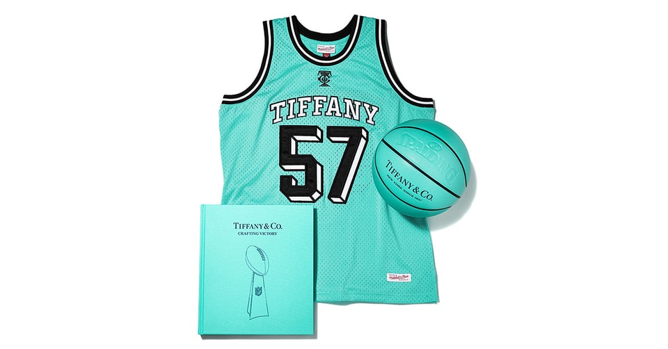 Tiffany & Co. x Mitchell & Ness x Spalding 聯名系列球衣發佈 | Hypebeast