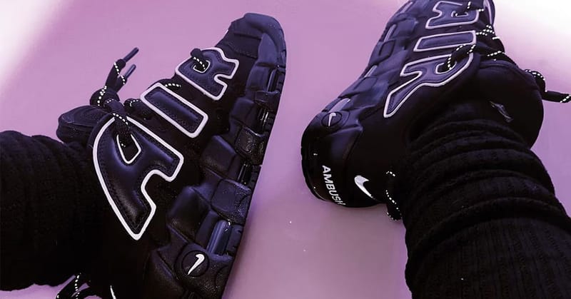 Yoon Ahn 率先上腳AMBUSH x Nike Air More Uptempo Low 最新