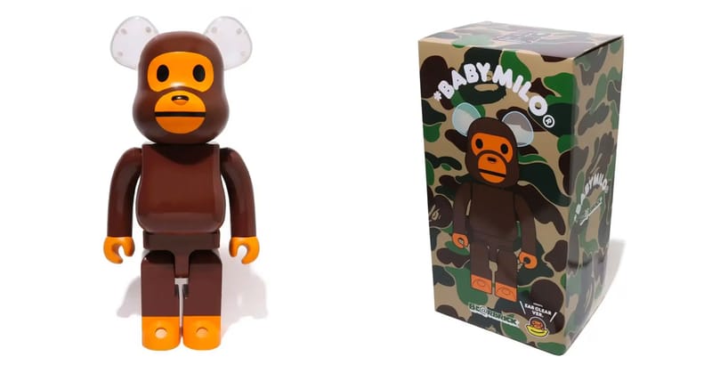 A BATHING APE® x BE@RBRICK 推出聯乘收藏品Baby Milo 