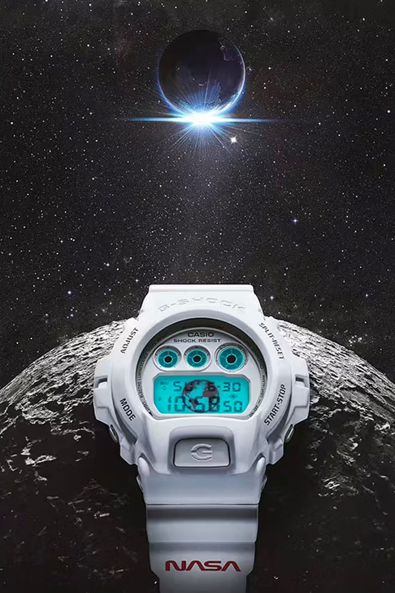 NASA x G-Shock DW-6900 全新聯名錶款正式發佈| Hypebeast