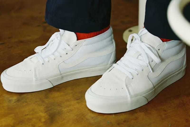 JJJJound 率先曝光全新Vans Sk8-Mid VLT LX 聯名鞋款| Hypebeast