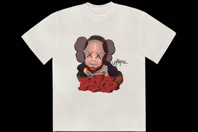 Travis Scott 攜手KAWS 推出新專輯《UTOPIA》週邊T-shirt | Hypebeast