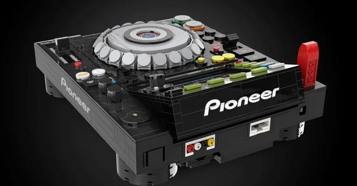 LEGO Ideas 粉絲創意提案高度還原「Pioneer CDJ 2000 Nexus」DJ 播放器