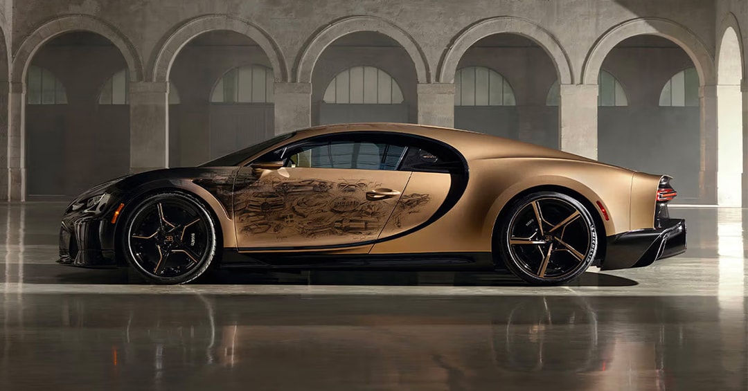 Bugatti 正式發表 Chiron Super Sport 全新定製車型「Golden Era」 | Hypebeast