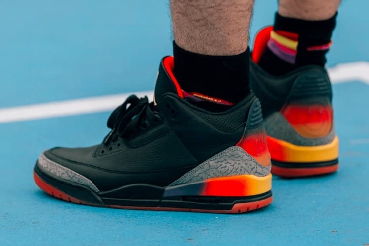 J Balvin x Air Jordan 3 最新聯名鞋款「Medellín Sunset」官方圖及