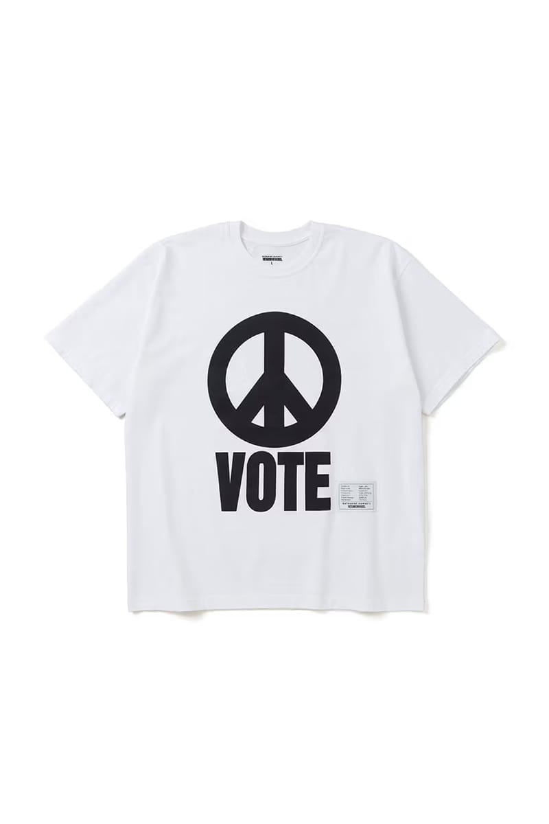 NEIGHBORHOOD x Katharine Hamnett 全新聯名服飾系列發佈| Hypebeast