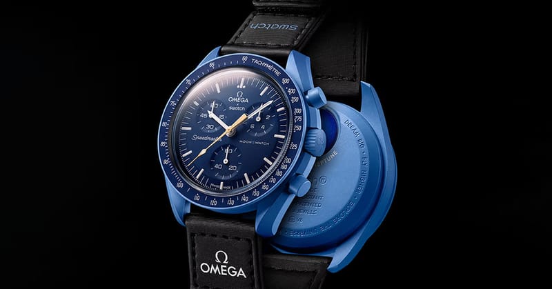 Swatch x OMEGA 推出全新「海王星」主題MoonSwatch 聯名登月錶