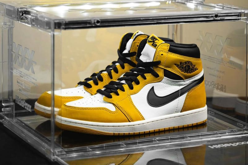 美品❗️JORDAN 1 RETRO HIGH OG YELLOW OCHRE-