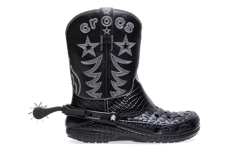 Crocs 正式推出全新「牛仔靴 Cowboy Boot」鞋款 Hypebeast