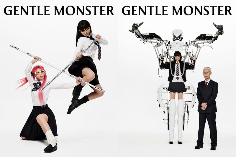 GENTLE MONSTER 攜手小松菜奈、大沢伸一共同演繹全新2024 光學系列廣告