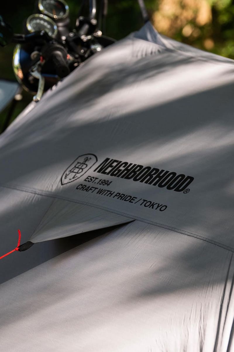 NEIGHBORHOOD 攜手Abel Brown 推出聯名機車帳篷| Hypebeast