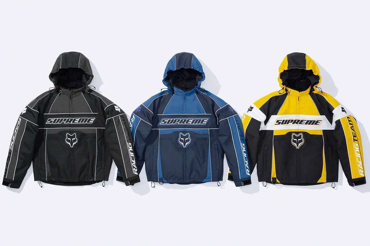 Supreme x Fox Racing 2023 秋季聯名系列發佈| Hypebeast