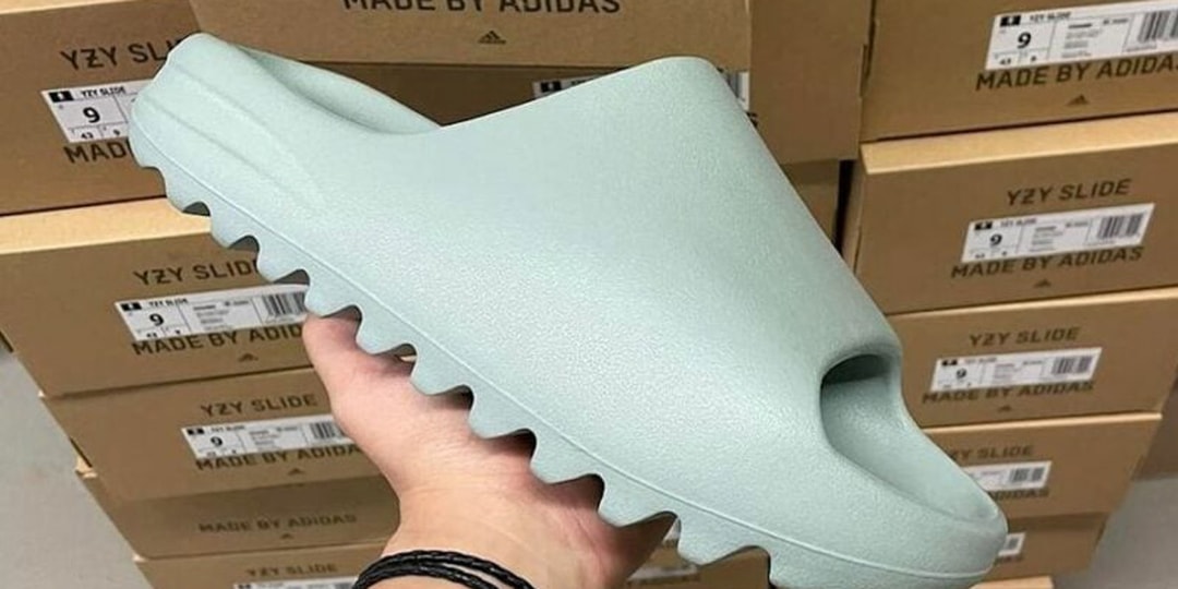 率先近賞 adidas YEEZY SLIDE 最新配色「Salt」 Hypebeast