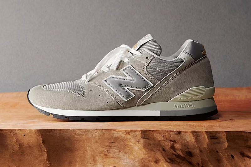 New Balance 正式推出日本製頂級皮革別注款式M996 Made in Japan「Grey