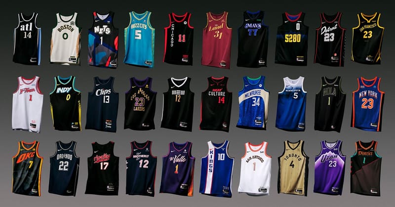 Nike 正式推出NBA 全新城市系列球衣| Hypebeast