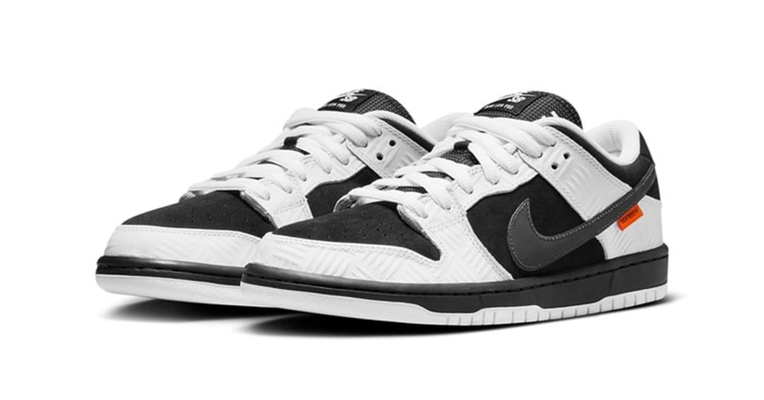 Introducing the TIGHTBOOTH x Nike SB Dunk Low Pro ‘Black and White’ Co-Branded Shoes