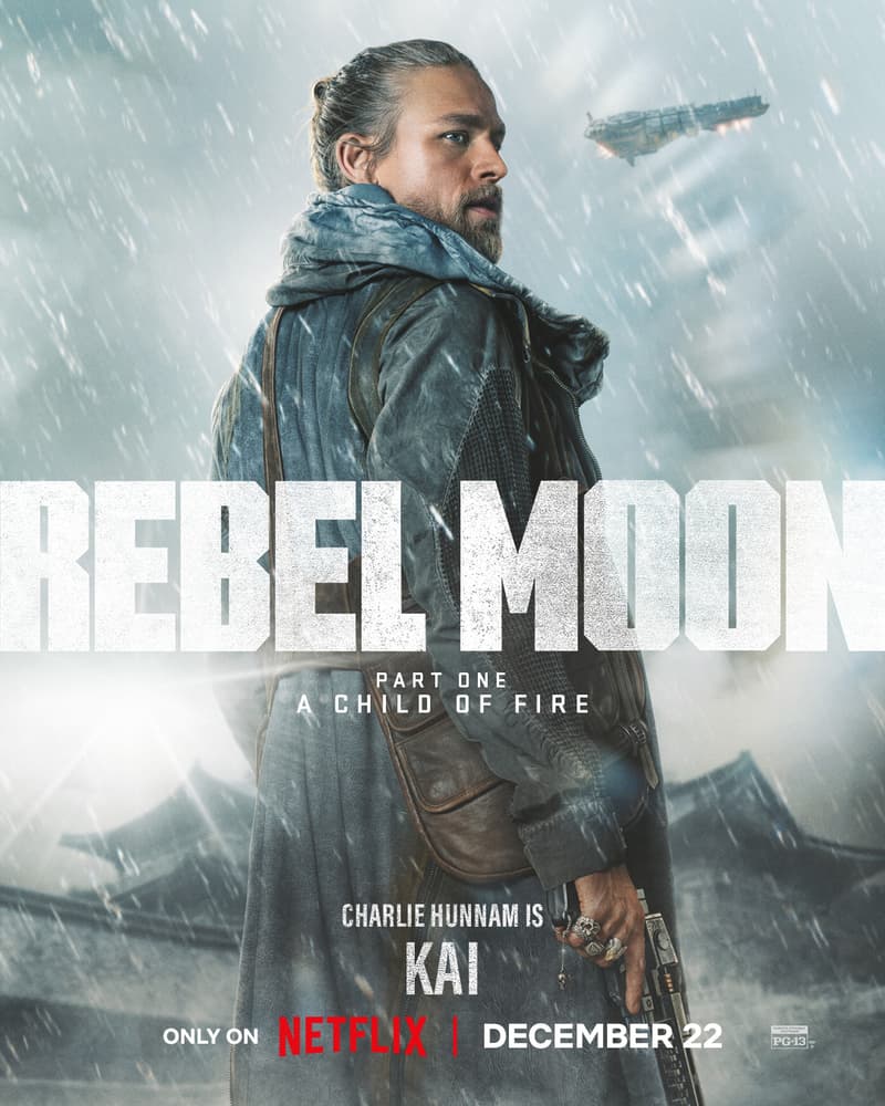 Netflix 最新科幻史詩電影《Rebel Moon — 第 1 部:火之女》釋出多張角色海報 | Hypebeast
