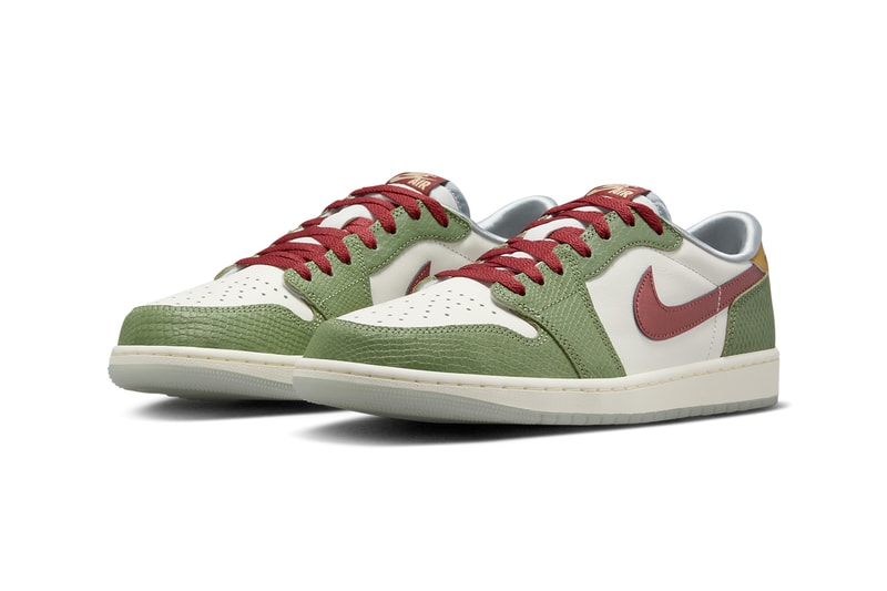 Air Jordan 1 Low OG 全新配色「Year of the Dragon」官方圖輯、發售情報公佈 Hypebeast