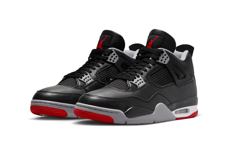 Air Jordan 4 最新復刻配色「Bred Reimagined」官方圖輯、發售情報率先曝光 Hypebeast