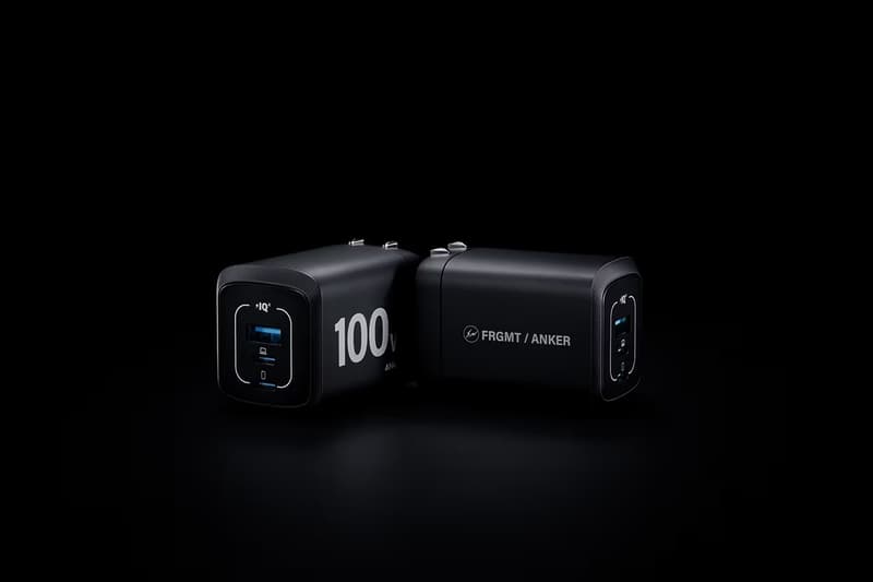 Anker x fragment design 全新聯名快充系列套裝發佈 | Hypebeast