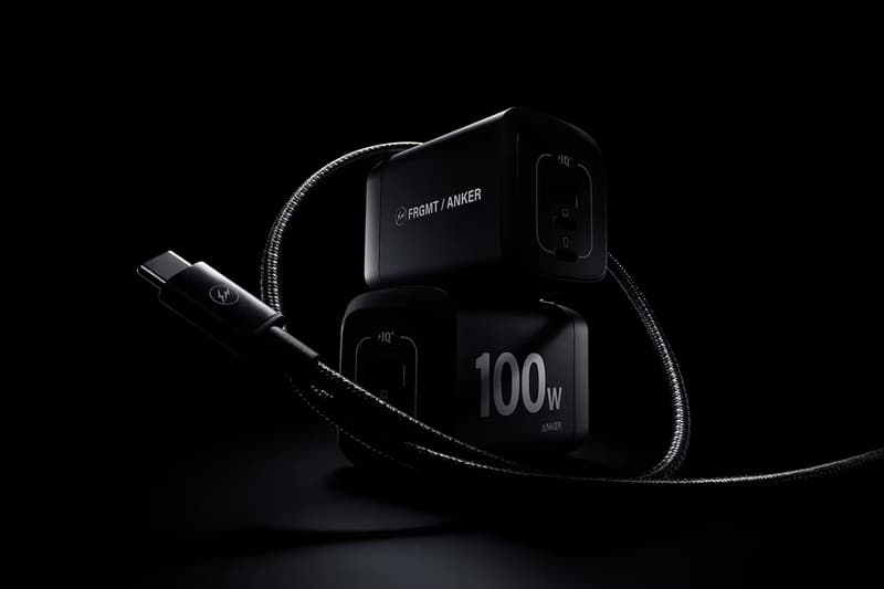 Anker x fragment design 全新聯名快充系列套裝發佈 | Hypebeast