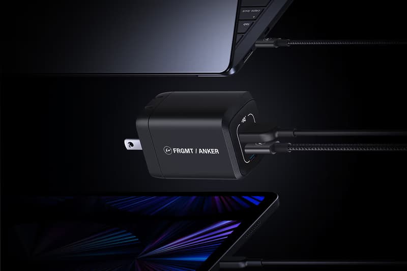 Anker x fragment design 全新聯名快充系列套裝發佈 | Hypebeast