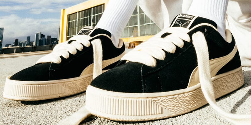 PLEASURES X PUMA Suede XL 最新聯乘鞋款發佈 | Hypebeast