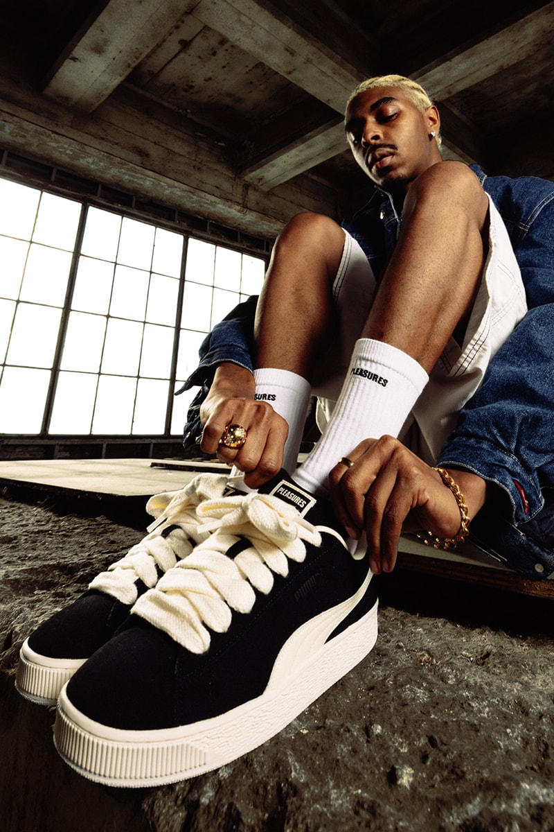 puma suede jr gris anthracite