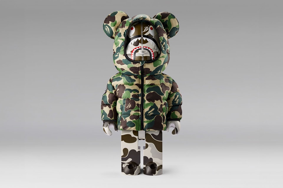 A BATHING APE® x CANADA GOOSE x Medicom Toy 全新三方聯名BE@RBRICK