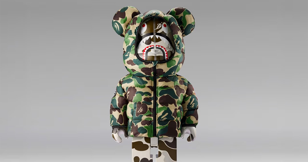 A BATHING APE® x CANADA GOOSE x Medicom Toy 全新三方聯名 BE@RBRICK 正式登場 ...