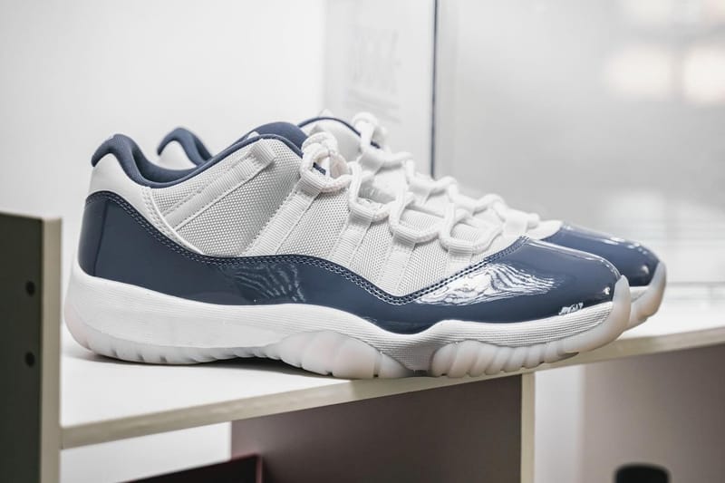 率先近賞Air Jordan 11 Low 全新配色「Diffused Blue」 | Hypebeast