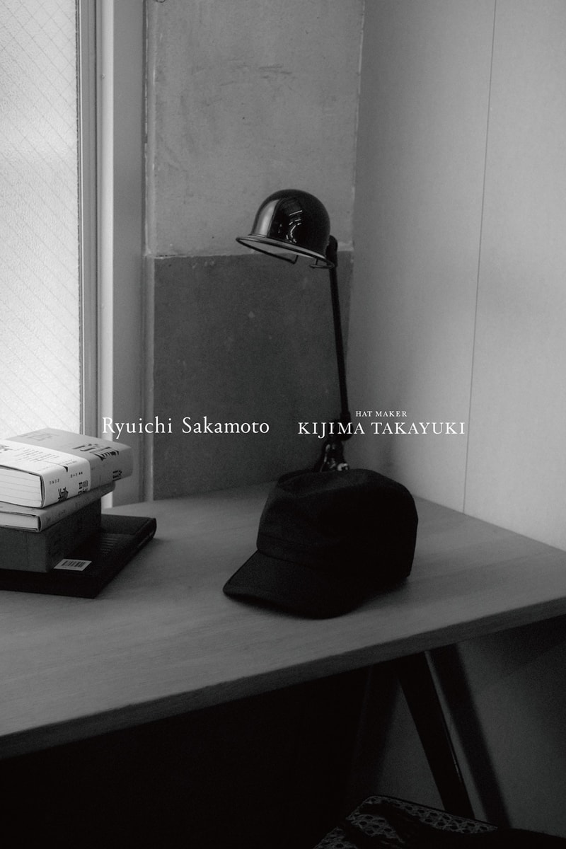 Kijima Takayuki 正式推出 WORK CAP for Ryuichi Sakamoto 全新帽款 | Hypebeast