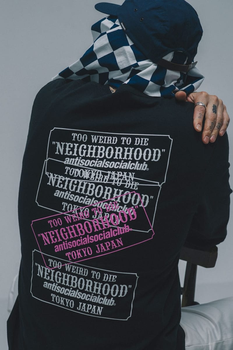 NEIGHBORHOOD x Anti Social Social Club 全新聯乘系列正式登場| Hypebeast